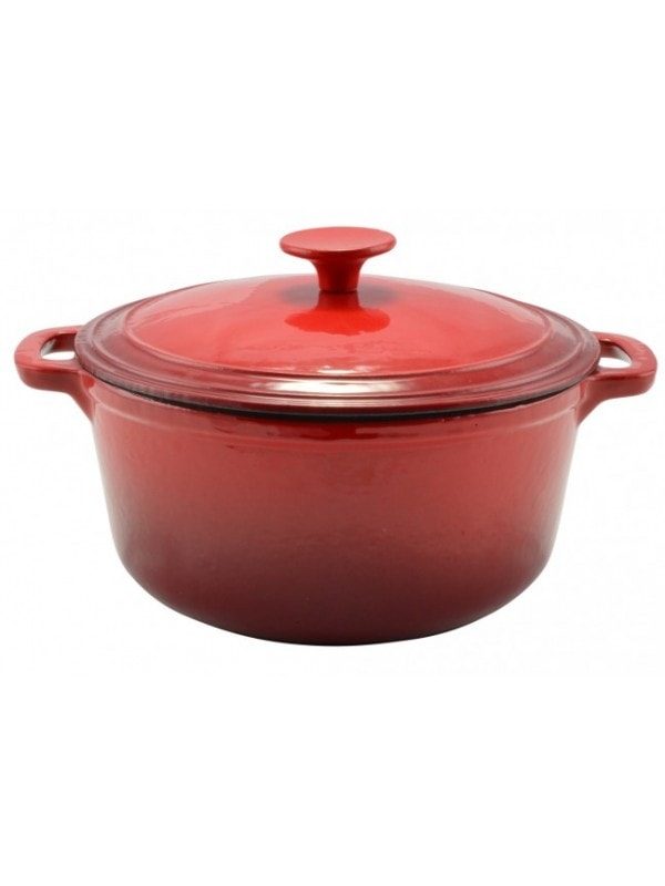 Gietijzeren Braadpan Rood