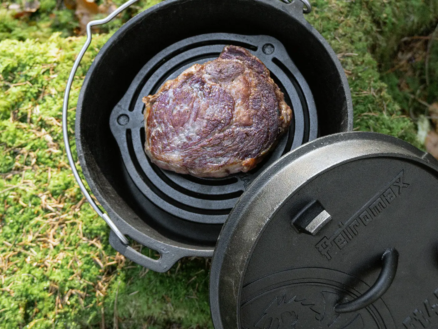 Petromax Gietijzeren onderzetter met pootjes 23cm - Afbeelding 4