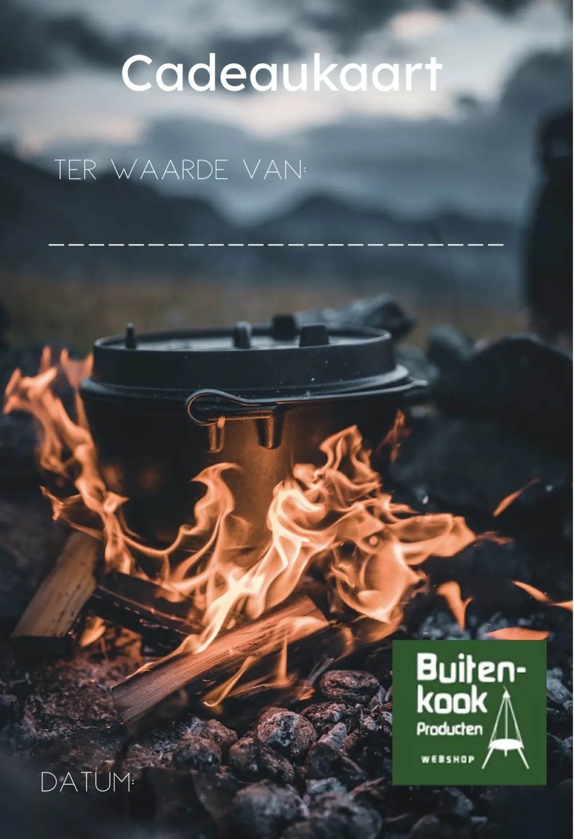 Cadeaukaart waarde € 100,00